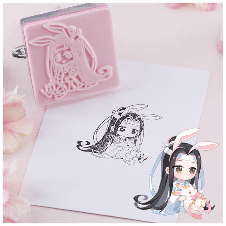 魔道祖師　楽由町　スタンプ付きアクリルスタンド（芳茵戯兎）【お取り寄せ・日本から発送】