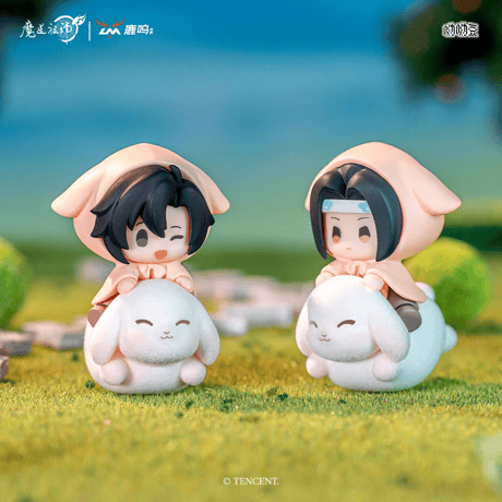 魔道祖師　鹿鳴世界　萌寵騎縁シリーズ哟哟豆ミニフィギュア（ブラインド仕様）【お取り寄せ・日本から発送】