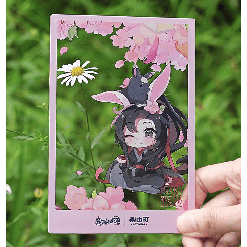魔道祖師　魔道学園　アクリルカード　未開封10個 魔道祖師 公式茶屋 アクリルカード+ クリアカード 魔道学園【魏