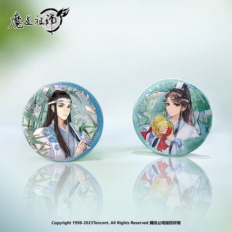 魔道祖師　南漫社　缶バッジ（林麓聞歌シリーズ）【お取り寄せ・日本から発送】