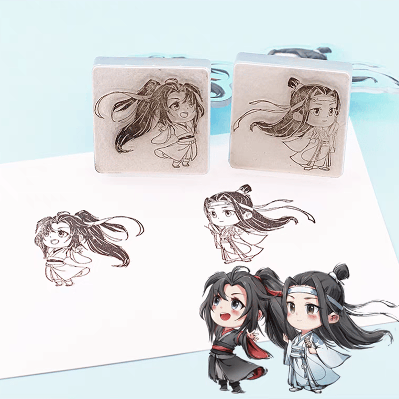 魔道祖師 楽由町 スタンプ付きアクリルスタンド(端陽萦糸)【お 魔道祖師 楽由町 スタンプ付きアクリルスタンド(端陽萦糸)【お