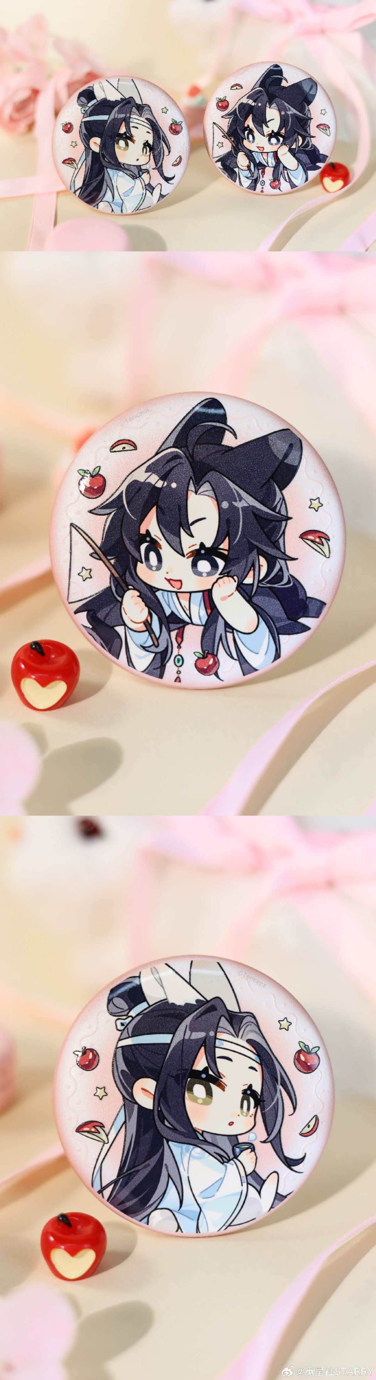 魔道祖師 覓星社 雲深兎繞シリーズ缶バッジ【お取り寄せ・日本から発送