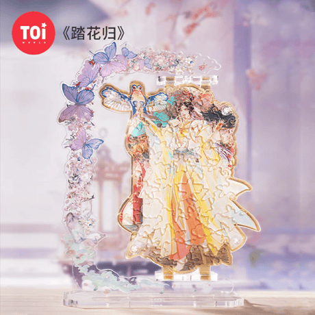 天官賜福漫画　TOI　異拼楽くるくるアクリルジグソーパズル（踏花帰）【お取り寄せ・日本から発送】