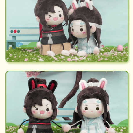 魔道祖師　NICE FUN　てるてる坊主シリーズぬいぐるみ【お取り寄せ・日本から発送】
