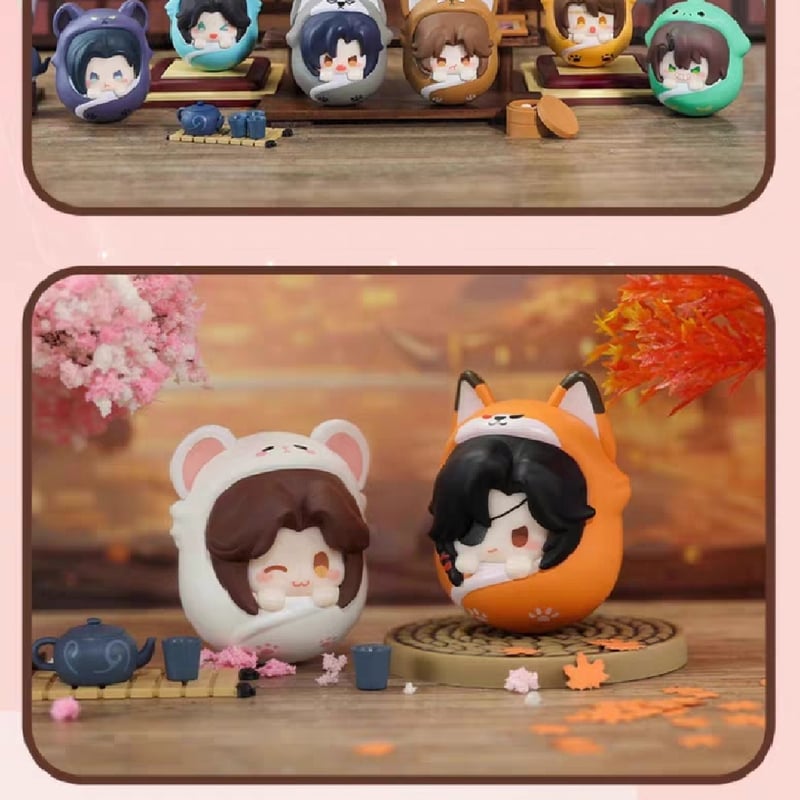 天官賜福アニメ 森羅万象 萌寵不倒翁ミニフィギュア（ブラインド仕様