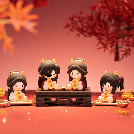 天官賜福アニメ　minidoll　龍賀新禧シリーズラバーフィギュア（ブラインド仕様）【お取り寄せ・日本から発送】