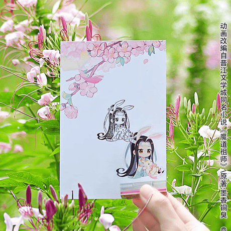 魔道祖師　楽由町　スタンプ付きアクリルスタンド（芳茵戯兎）【お取り寄せ・日本から発送】
