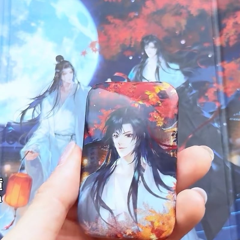 魔道祖師　完結記念展　書き下ろし　限定　キャラファインマット　姑蘇藍氏　おまけ付 魔道祖師 蒼妹児 只此青緑シリーズグッズ【予約商品・日本から