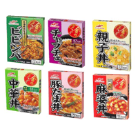 マルハ ニチロ 金のどんぶり 6種アソート6食セット各1点 （チャプチェ 、親子丼 、中華丼 、豚たま丼 、ビビンパ 、四川風麻婆丼 ）