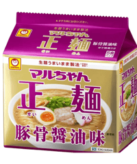 特売　マルちゃん正麺 豚骨醤油 5食パック ×6個