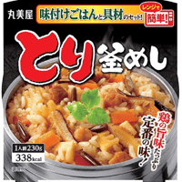 丸美屋 レンジで簡単! とり釜めし 味付けごはん付き 230g×12個