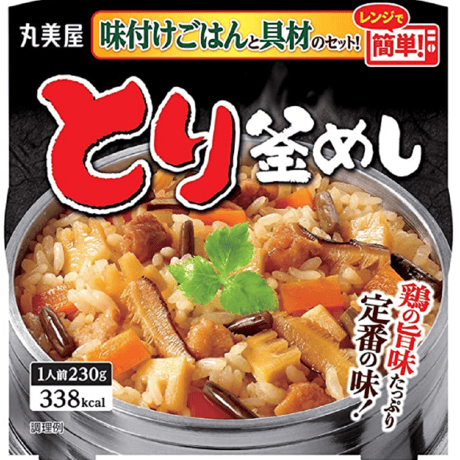 丸美屋 レンジで簡単! とり釜めし 味付けごはん付き 230g×12個