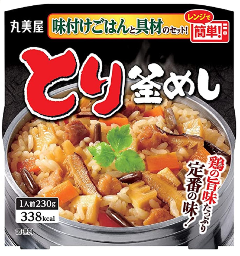 丸美屋 レンジで簡単! とり釜めし 味付けごはん付き 230g×12個 | 名倉商事