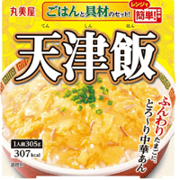 丸美屋 レンジで簡単! 天津飯 ごはん付き 305g×12個