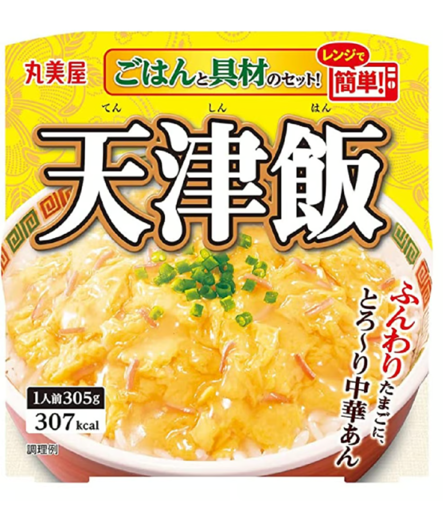 丸美屋 レンジで簡単! 天津飯 ごはん付き 305g×12個 | 名倉商事