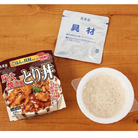 丸美屋 レンジで簡単! 炭火焼き風とり丼 ごはん付き 249g×12個