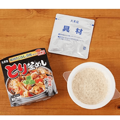 丸美屋 レンジで簡単! とり釜めし 味付けごはん付き 230g×12個