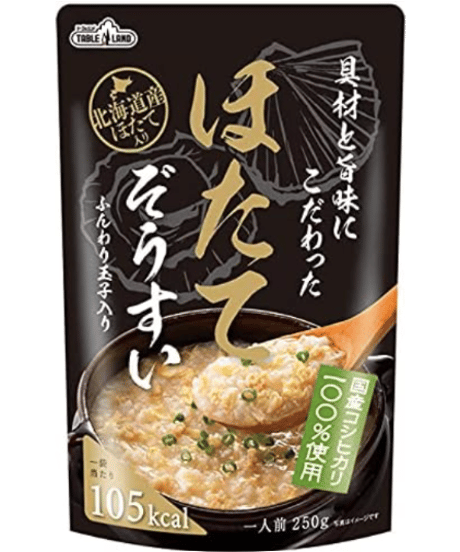 テーブルランド レトルト 雑炊 具材と旨みにこだわった 雑炊５種10袋（かに雑炊、ほたて雑炊、とり雑炊、たい雑炊、さけ雑炊）