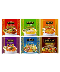 特売 中華三昧 6種各2点( 酸辣湯麺、 広東風醤油、北京風香塩、 担々麺,麻辣湯麺 、凉麵