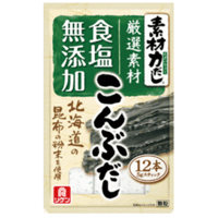 リケン 素材力だし こんぶだし 60g（5ｇｘ12本）ｘ6袋