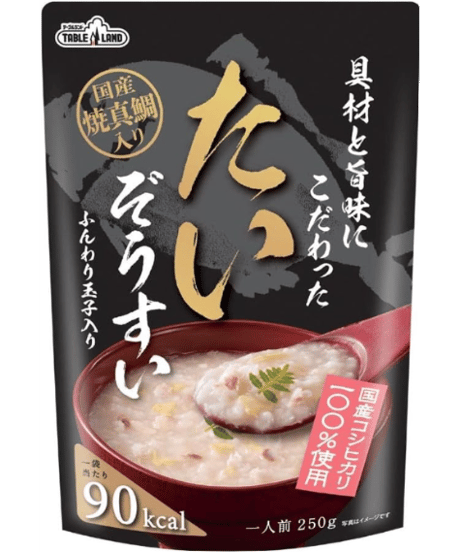 テーブルランド 具財と旨味にこだわった たいぞうすい 250g ×4個