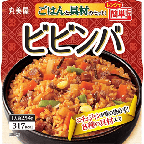 丸美屋 レンジで簡単! ビビンバ ごはん付き 254g×12個