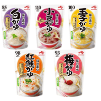 味の素KK おかゆ 白がゆ250g、玉子がゆ250g、小豆がゆ250g、梅がゆ250g、紅鮭がゆ250g 【5種アソート】 各1個セット