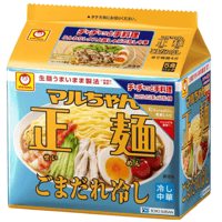 マルちゃん正麺 冷し中華 ごまだれ冷し 5食パック×6個
