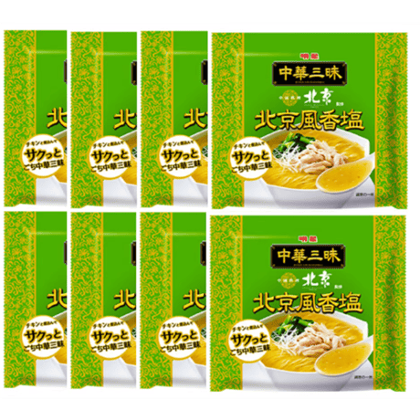 明星 中華三昧 北京風香塩×8袋