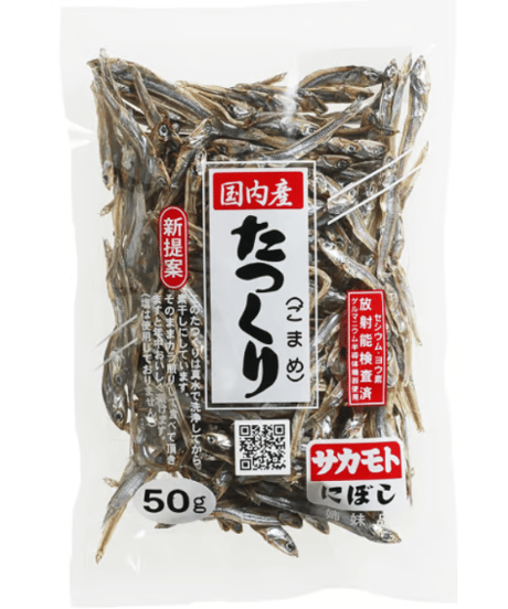 サカモト 国内産 田作り たつくり(ごまめ） 50g×3袋