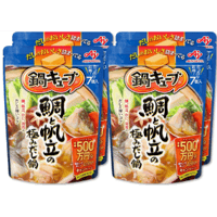 味の素 鍋キューブ 鯛と帆立の極みだし(7個入)x4袋
