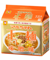 マルちゃん正麺 味噌味 5食×6個