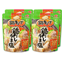 味の素 鍋キューブ 鶏だしうま塩 (7個入)x4袋