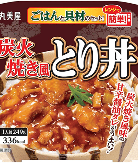 丸美屋 レンジで簡単! 炭火焼き風とり丼 ごはん付き 249g×12個