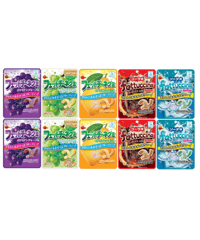 フェットチーネグミ5種10袋詰め合わせセット