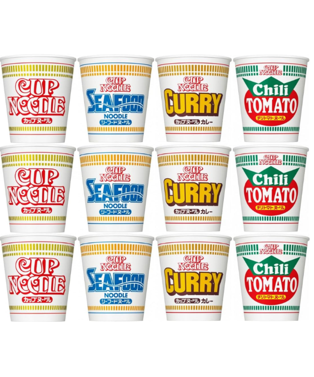日清 カップヌードル 4種12食アソート （カップヌードル、 シーフード