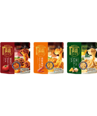 テーブルストック レンジで温めるだけ 麺とソース一体型の本格麺［麺QUICK］ ボロネーゼ 、海老クリーム、 カルボナーラ 3種×各1（3食セット）