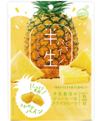 ドウシシャ ドライフルーツ 半生ひとくちパイン 70g×4袋