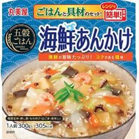 丸美屋食品工業 レンジで簡単! 五穀ごはん 海鮮あんかけ 300g×6個