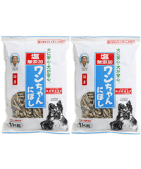 サカモト 塩無添加 犬用おやつ ワンちゃんにぼし お徳用 1kg×2袋