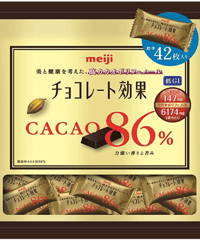 明治 チョコレート効果カカオ86％大袋 210g×12袋