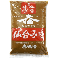 ジョウセン 仙台みそ 赤味噌 1kg 1袋 【東北支援、被災地特産品】