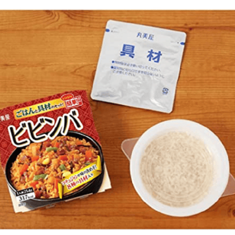 丸美屋 レンジで簡単! ビビンバ ごはん付き 254g×12個
