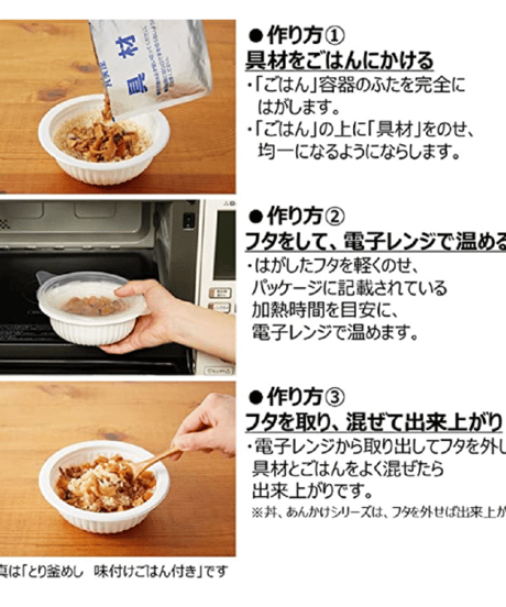 丸美屋 レンジで簡単! 炭火焼き風とり丼 ごはん付き 249g×12個
