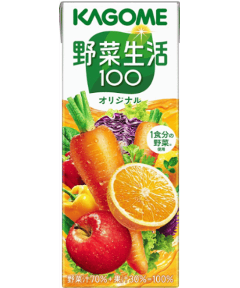 カゴメ 野菜生活100 野菜ジュース 6種アソートセット 200ml×12本 カゴメ 野菜生活100 野菜ジュース 6種アソートセット 200ml×12本