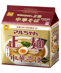 特売　マルちゃん正麺 中華そば 和風醤油 5食パック×6個
