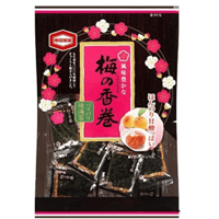 亀田製菓 梅の香巻 16枚×6袋
