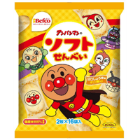 栗山米菓 アンパンマンのソフトせんべい 26枚×6袋