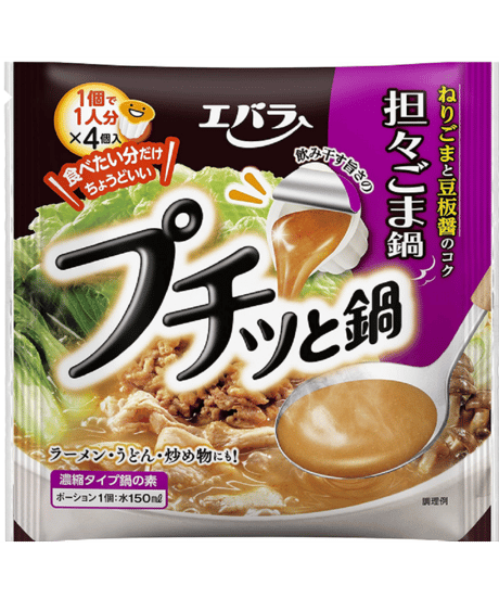エバラ プチッと鍋 担々ごま鍋 (40g×4個)×6袋
