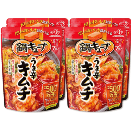 味の素 鍋キューブ うま辛キムチ (7個入)×4個